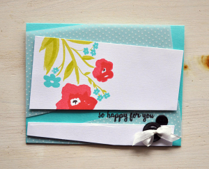 Brush Stroke Thank You Card