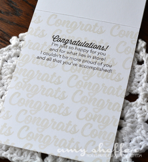 Congrats, Grad Card - Inside