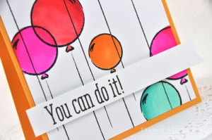 You can do it! detail