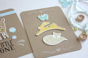 Wee Folk Journal Cards - detail