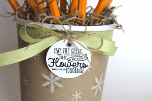 Pencil Flower Bouquet - detail