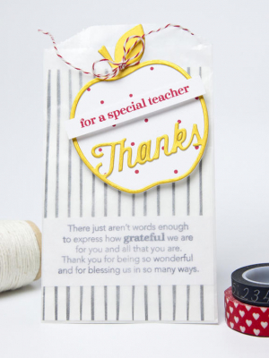 For a Special Teacher, Thanks