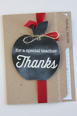 Special Thanks File Card