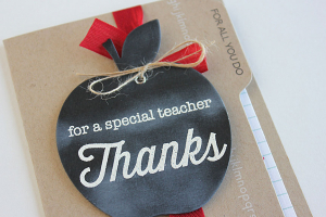 Special Thanks File Card - detail