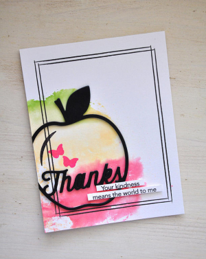 Apple Thanks Card
