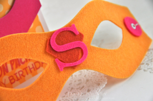 Superhero Mask detail