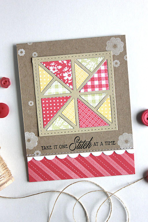 Pinwheel Stitch Card