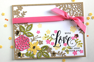 With Love Wedding Card