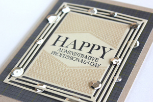 Administrative Professional Day Card - detail