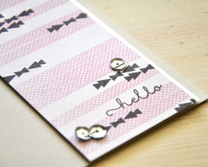 Hello Vertical Card Detail