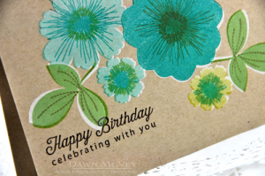 Happy Birthday detail