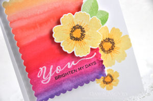 You Brighten My Days detail