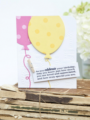 Appreciated Balloon Birthday Card