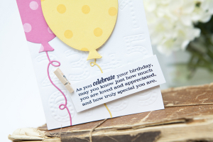 Appreciated Balloon Birthday Card