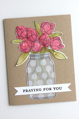 Flowers for Prayers Card