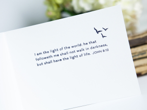 Light of Life interior card