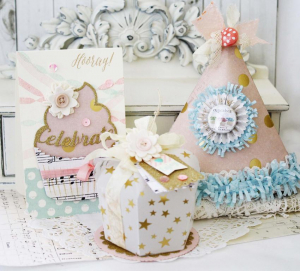 Enjoy Cupcake Box and Celebrate Card