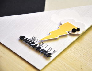 Don't Forget To Be Awesome Card Detail