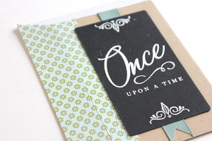 Once Upon a Time Card - detail