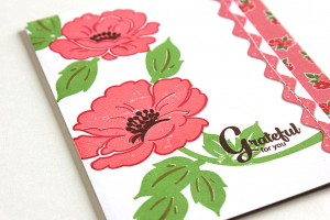 Grateful for You Card - detail