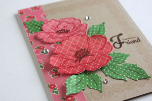 Thank You, Friend Card - detail