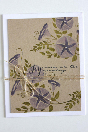 Joy Comes in the Morning Card