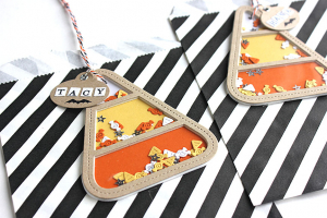 Heather Nichols - Shaker Shapes: Candy Corn dies