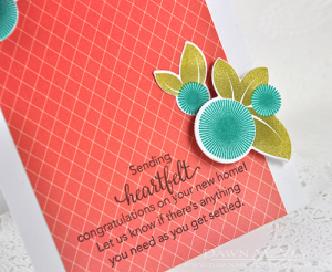 Heartfelt Congratulations detail