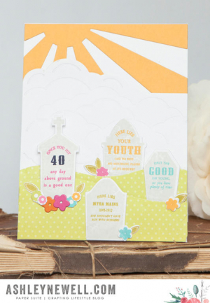 Haunted Headstone Birthday