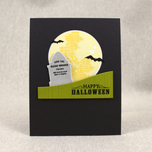 Claire Voyance Halloween Card