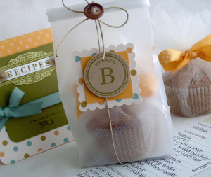 Gift bag perfect for one yummy muffin