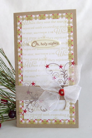 Oh Holy Night card