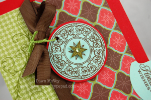 Holiday Wishes card detail