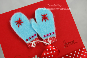 brrr... Mitten detail