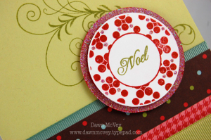 Noel card detail