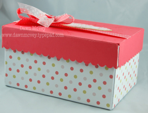 Dawn McVey - Recipe Box & Recipe Box Label