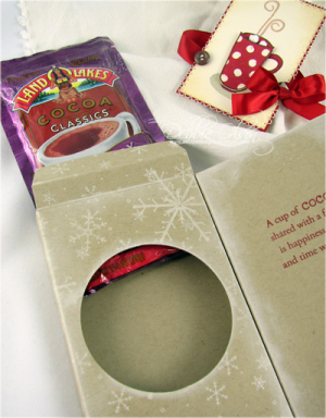 Sip, Stir, and Enjoy Inside with Box open