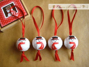polka-snowmen-ornaments