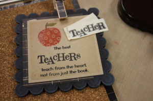 Teacher's Card