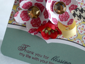 Friendship Blessing detail