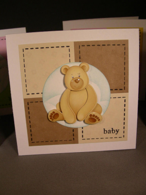 Baby Card Set - Teddy