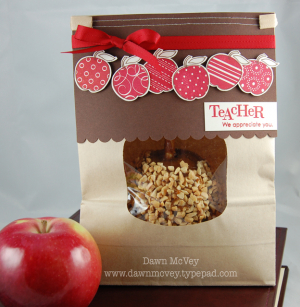Candied Apple Gift Bag