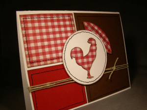 Rooster Congratulations