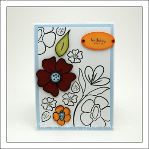 Floral Birthday Card