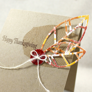 Happy Thanksgiving Close Up