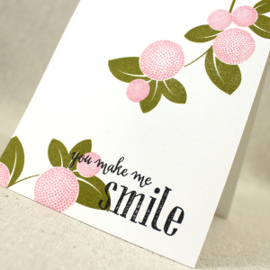 You Make Me Smile Close Up