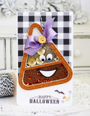 Melissa Phillips - Shaker Shapes:  Candy Corn