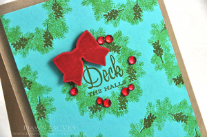 Deck the Halls detail