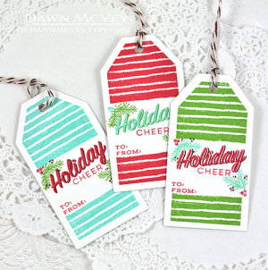 Holiday tags