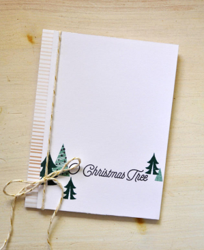 O Christmas Tree Card